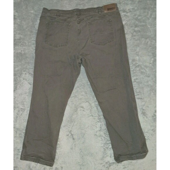 Duluth Pants Mens 42x30 Green Flex Fire Hose Cargo Measures 41x28 Canvas Chore - Picture 10 of 11